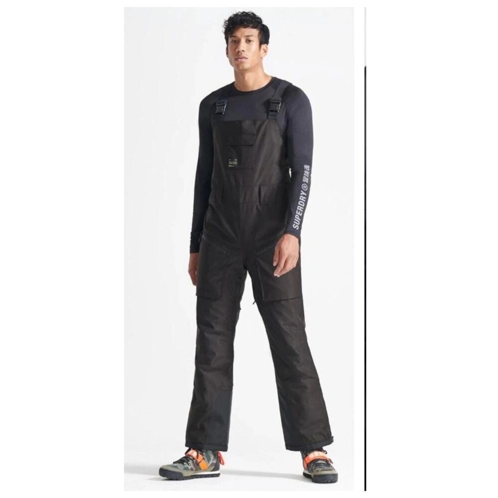 NEW Superdry Sport Freeride Bib Pants Size Small